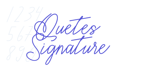 Quetes Signature-font-download