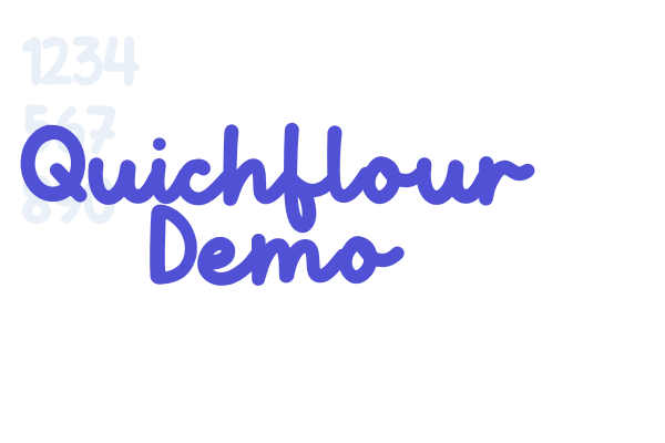 Quichflour Demo