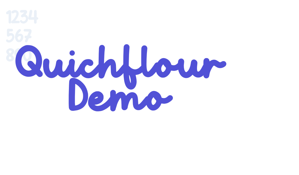 Quichflour Demo-font-download