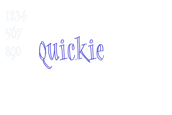 Quickie Font Download