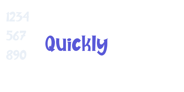 Quickly font