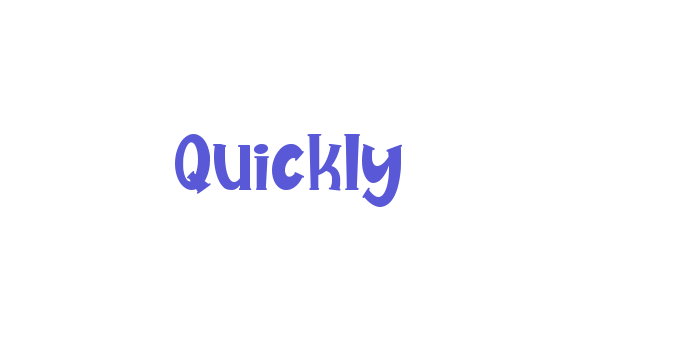 Quickly Font Download