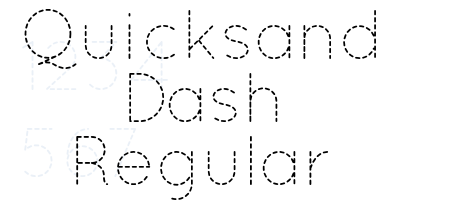 Quicksand Dash Regular