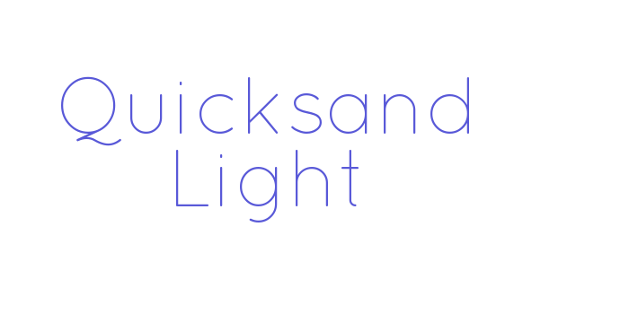 Quicksand Light Font Download