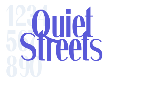 Quiet Streets Font