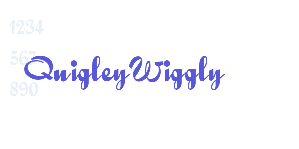 QuigleyWiggly font free