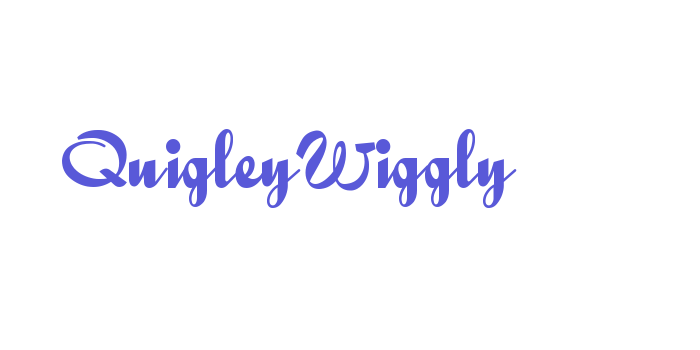 Download QuigleyWiggly Font