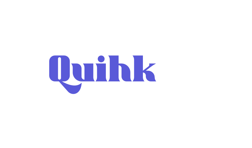 Quihk Font