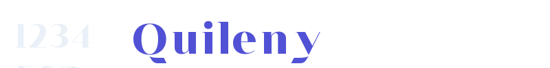 Quileny-font