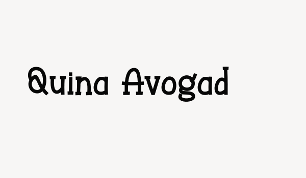 Quina Avogad Font