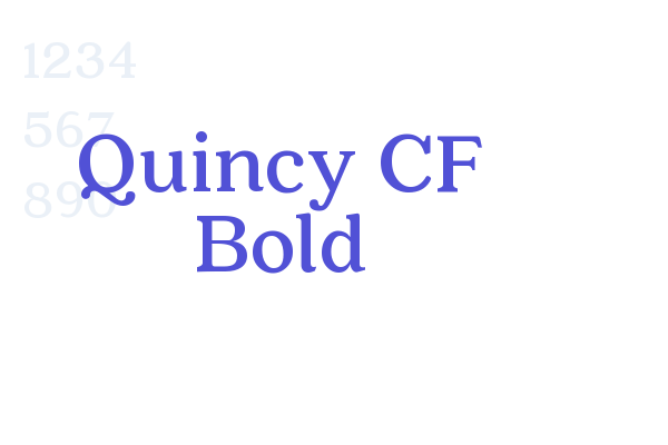 Quincy CF Bold