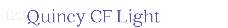 Quincy CF Light-font