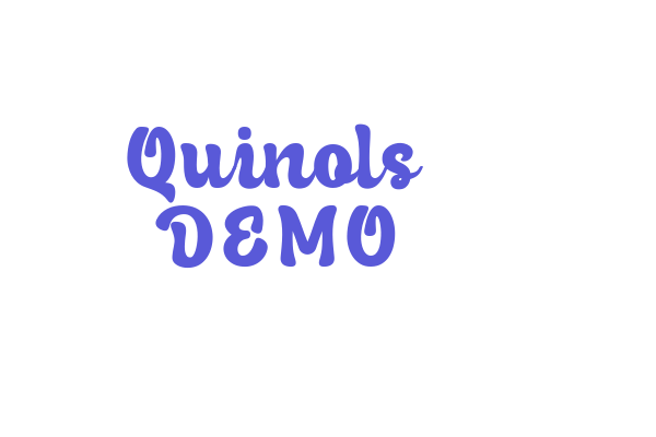 Quinols DEMO Font