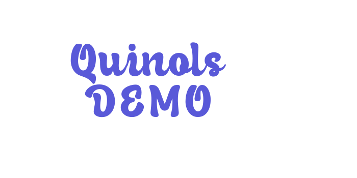 Quinols DEMO Font Download