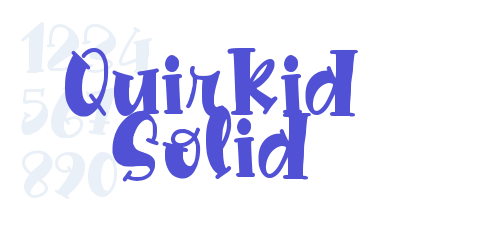 Quirkid Solid-font-download