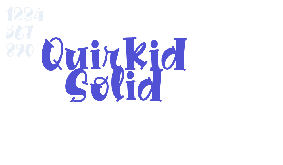 Quirkid Solid-font-download