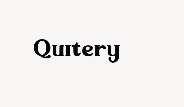 Quitery Font