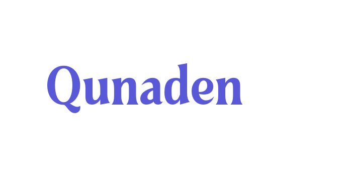 Qunaden Font Download