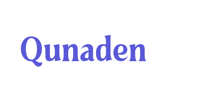 Qunaden Font