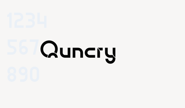 Quncry Font