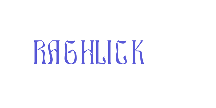 RAGHLICK Font Download