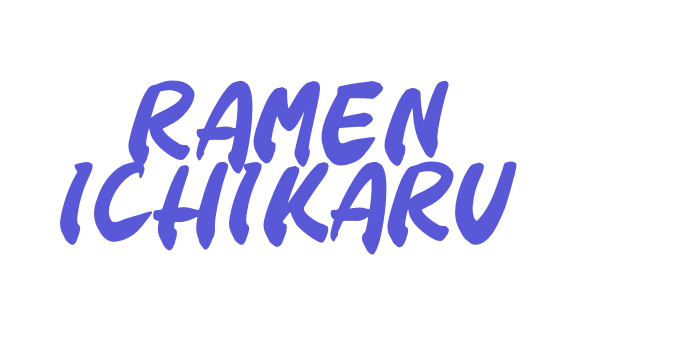 RAMEN ICHIKARU Font Download