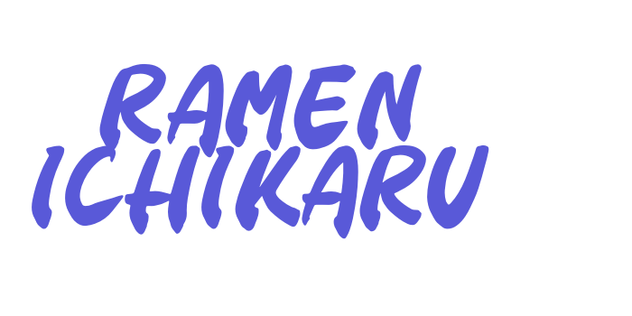 RAMEN ICHIKARU Font