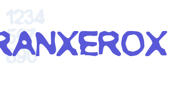 RANXEROX font free