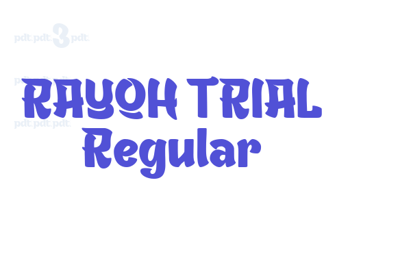 RAYOH TRIAL Regular