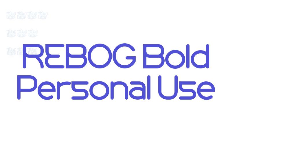 REBOG Bold Personal Use-font-download