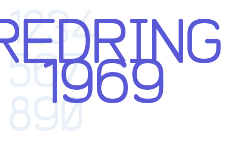 REDRING 1969 Font Download