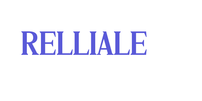 Download RELLIALE Font