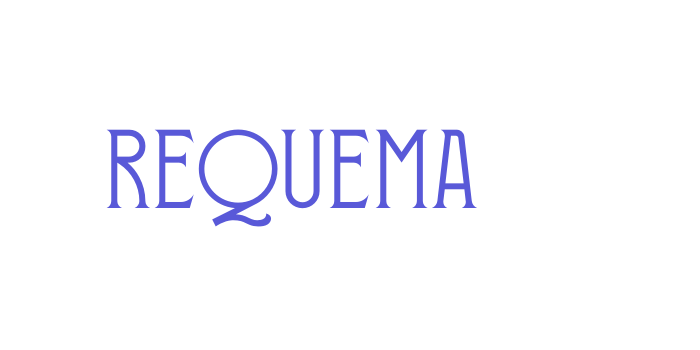 REQUEMA Font Download