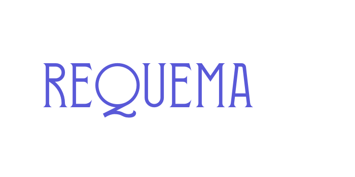 REQUEMA Font