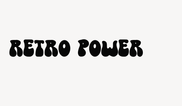 RETRO POWER Font