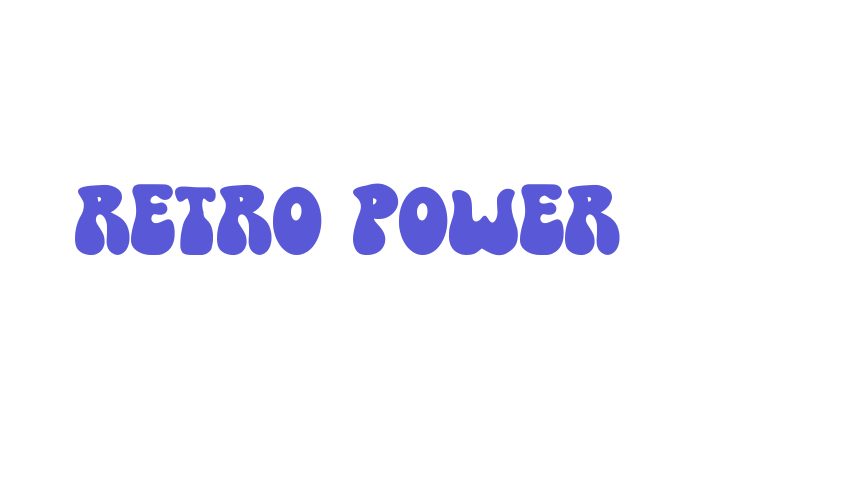 RETRO POWER Font Download