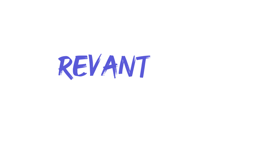 REVANT Font