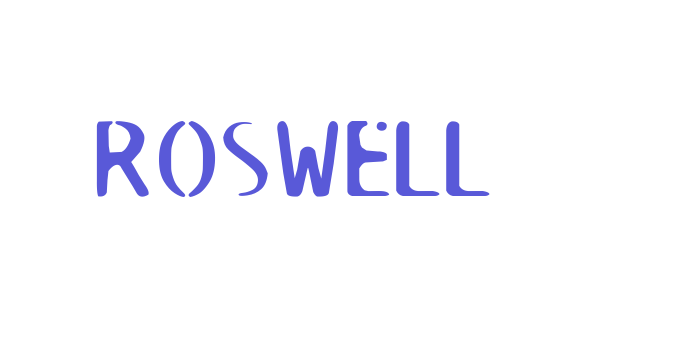 ROSWELL Font Download