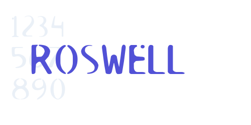 ROSWELL-font-download