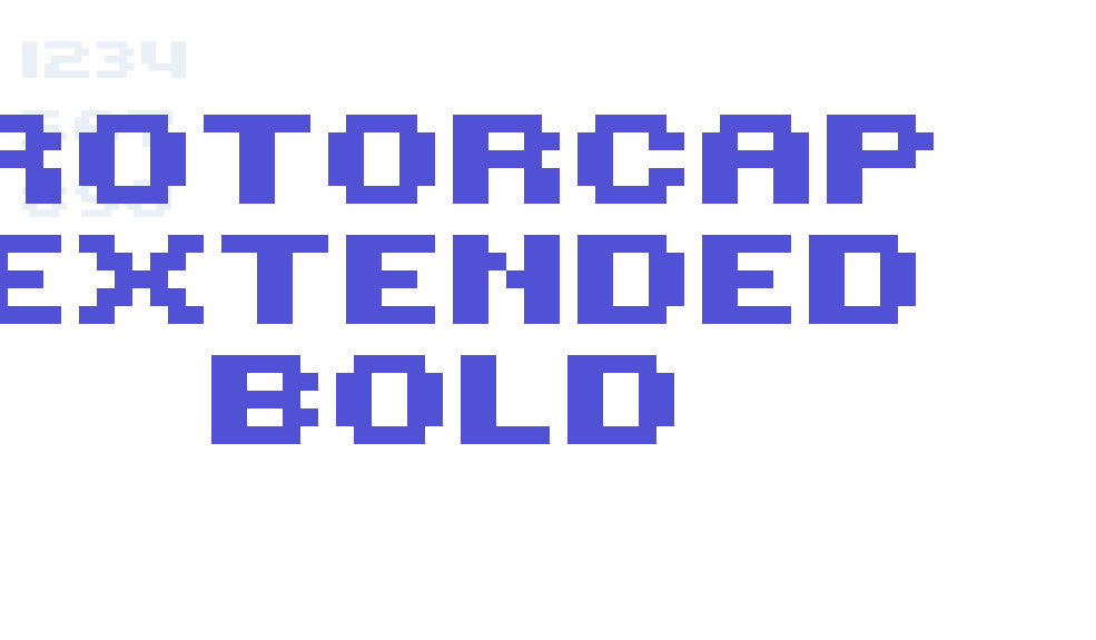 ROTORcap Extended Bold-font-download