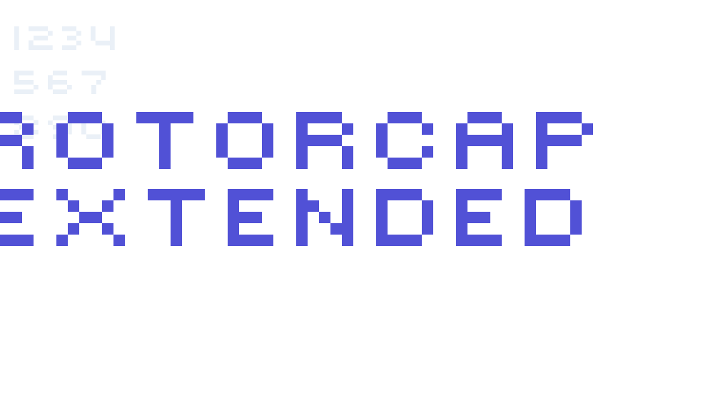 ROTORcap Extended-font-download