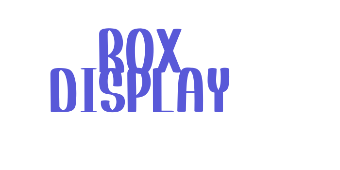 ROX DISPLAY Font Download