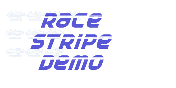 Race Stripe Demo font free