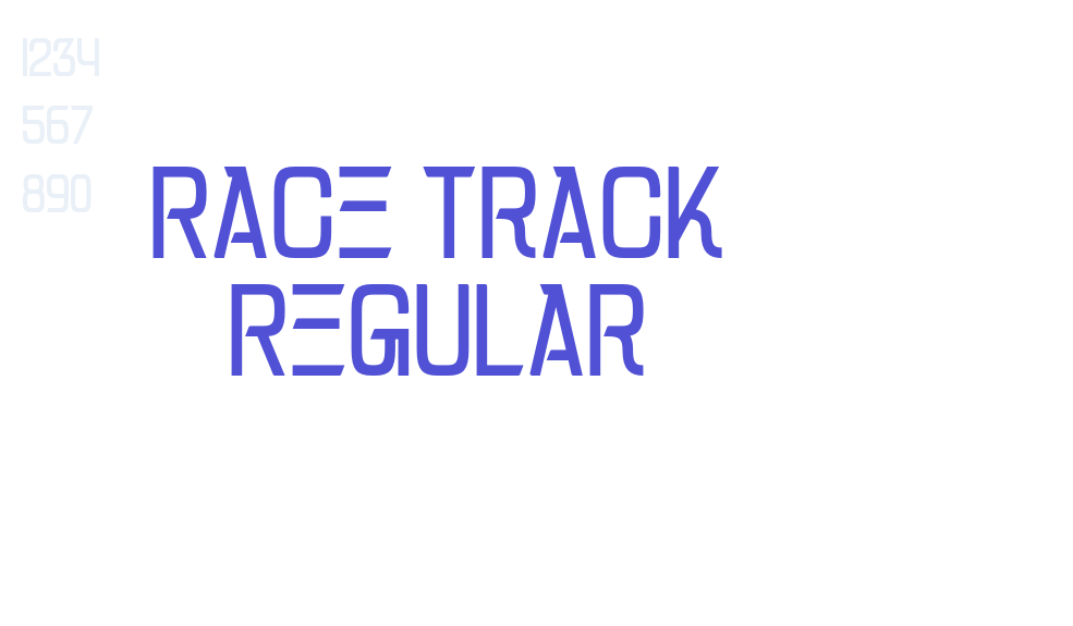 Race Track Regular-font-download