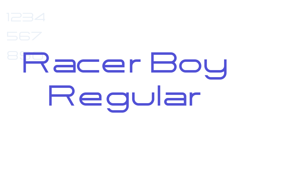 Racer Boy Regular-font-download