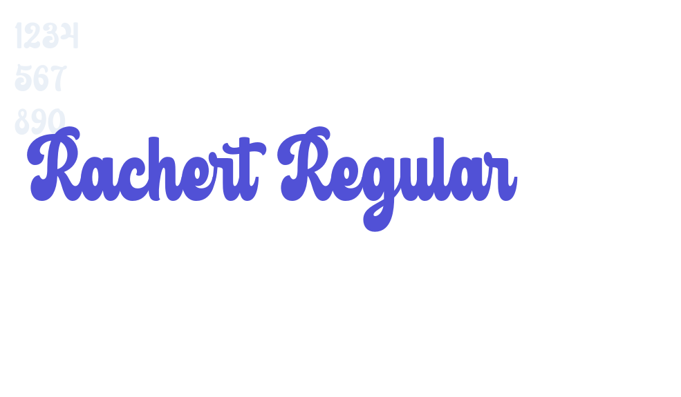 Rachert Regular-font-download