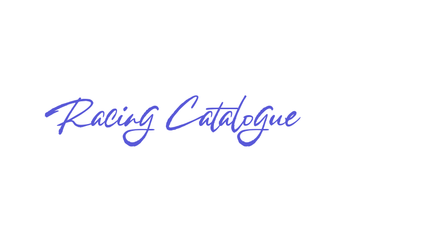 Racing Catalogue Font Download