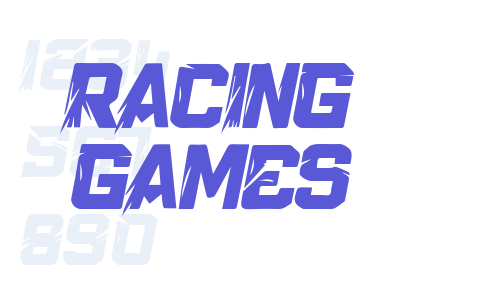 Racing Games Font Download