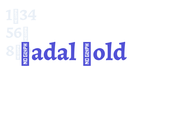 Radal Bold