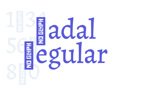 Radal Regular Font